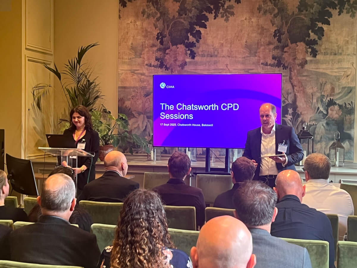 CIMA CPD at Chatsworth House